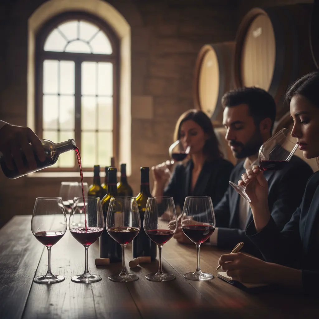 Curated wine tasting